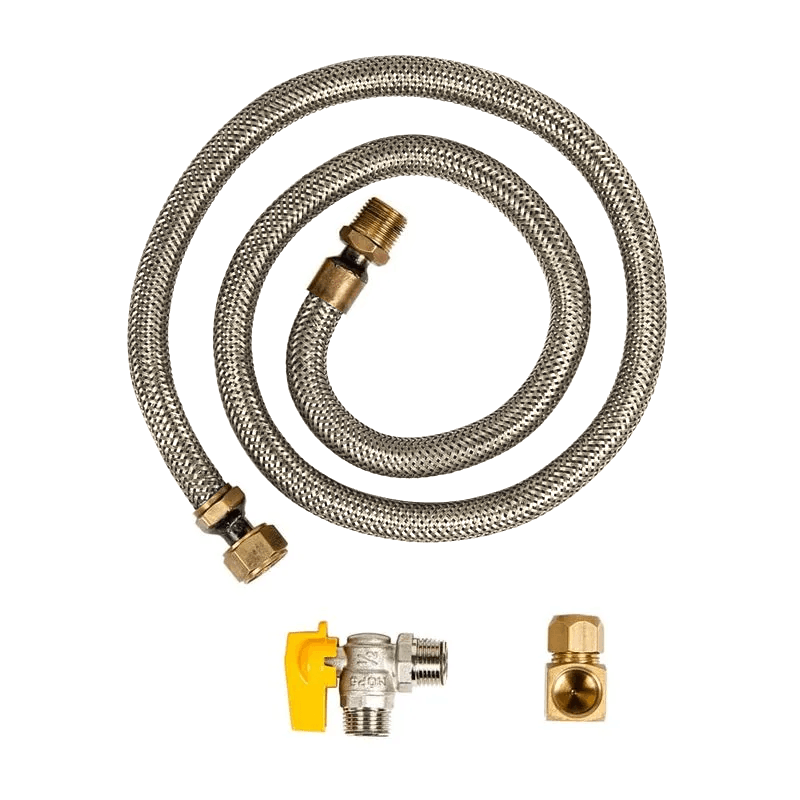 Kit De Instalação De Gás Encanado Para Fogão, Forno Ou Cooktop - W10866791 W10866791